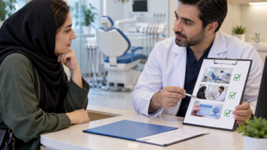 انتخاب مرکز دندانپزشکی با SOS در کرج + لوکیش، آدرس و تلفن نوبت گیری